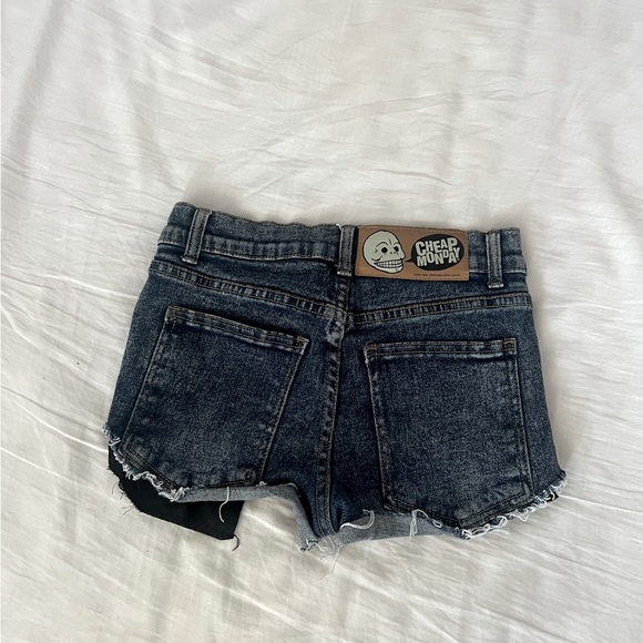 Cheap Monday denim shorts - Picture 1 of 2